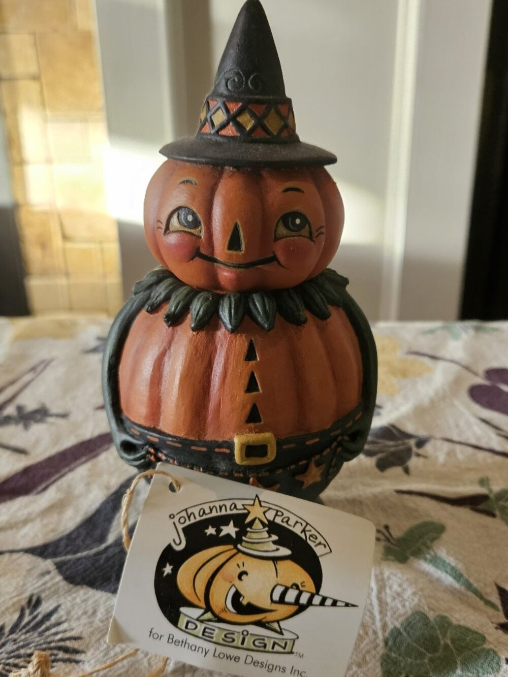Bethany Lowe PUMPKIN PETE Spooks Jar Johanna Parker Halloween Retired HTF